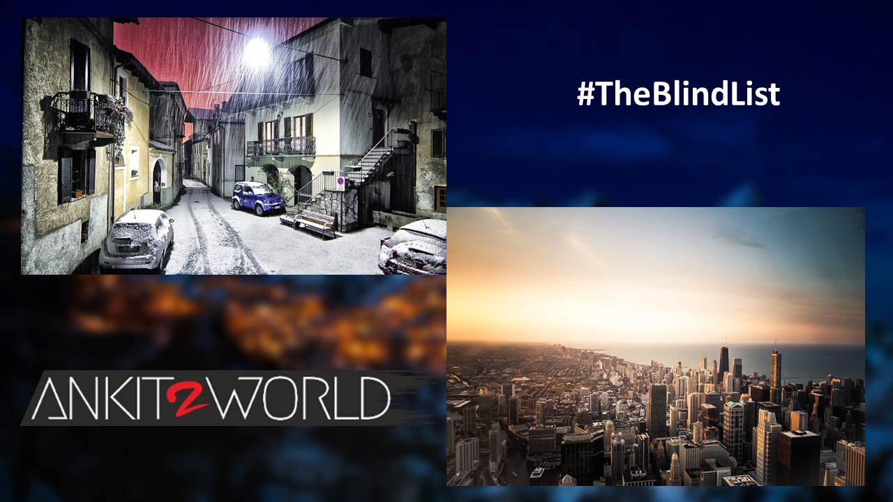 A Blind Date with the Unknown World - Ankit2World