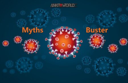 Corona Covid-19 Myth Buster by Ankit2World Blogger India