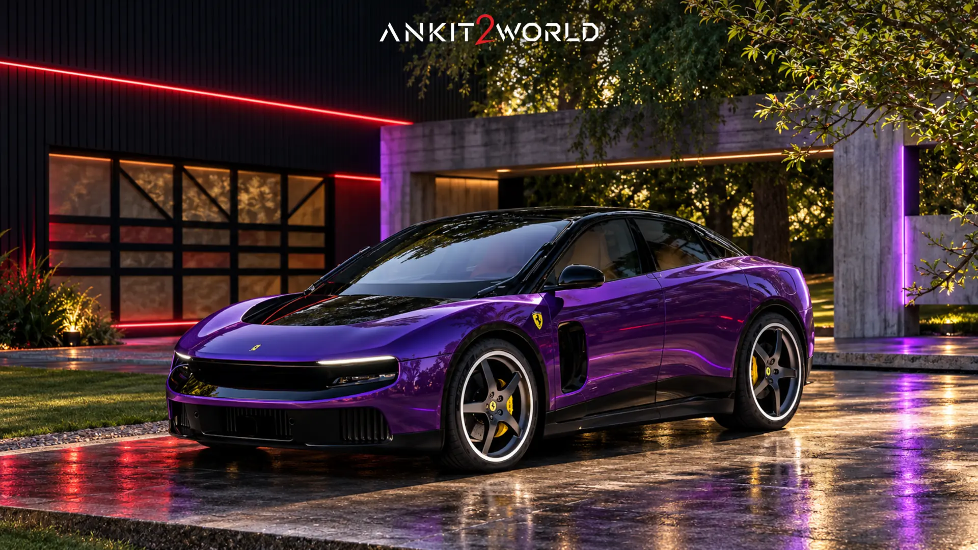 Ferrari Luce A2W Car Spotlight 4