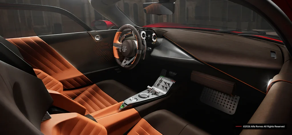 alfa romeo 33 stradale interior credited