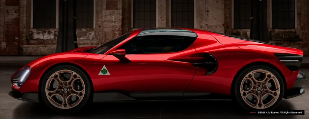 alfa romeo 33 stradale side credited
