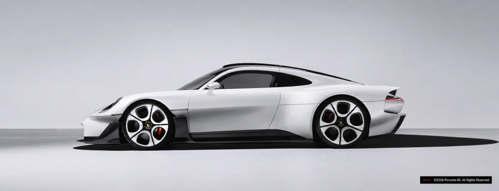 porsche mission s side credited